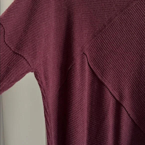 By Bordeaux Brand Rich Plum Cowl Neck Sweater - Size XS - Picture 6 of 8